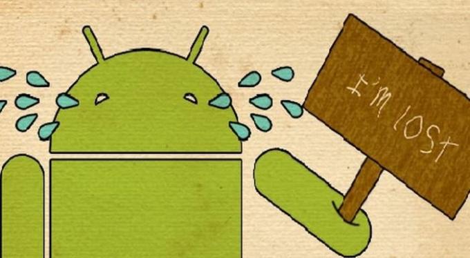 Miten löytää puhelimen äänettömällä: Android. 