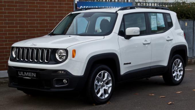 Kompakti crossover Jeep Renegade. | Kuva: uk.wikipedia.org.