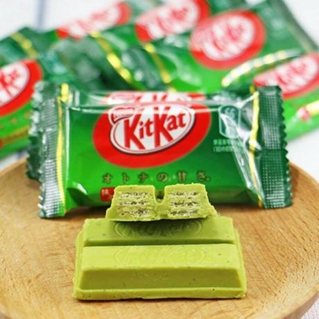 Arvata ehkä Green Kit Kat mitä maku? / Kuva: wenzhousupermercados.com
