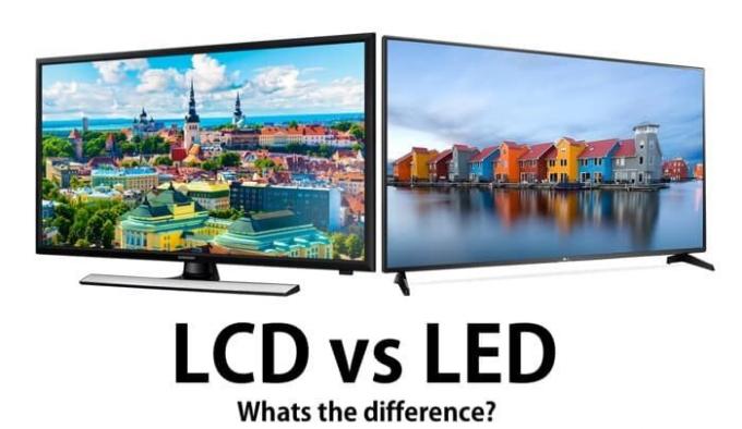 Eri LED ja LCD?