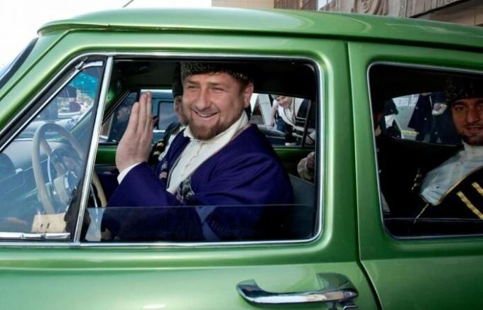 Ramzan Kadyrovin kone.