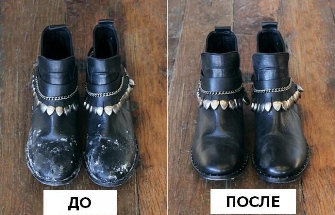  Kolme askelta täysin puhdas kenkiä, jopa sesongin