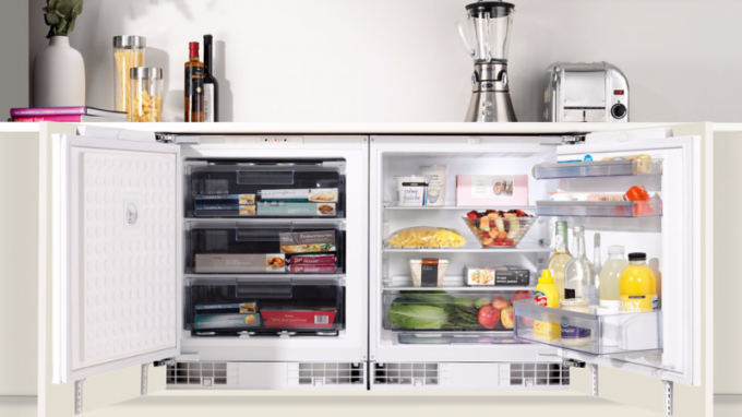Jääkaappi pieneen keittiöön: 6 asennusvaihtoehtoa