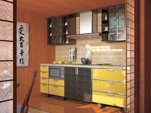 Japanilaistyylinen keittiö (44 kuvaa) - tasapaino ja harmonia