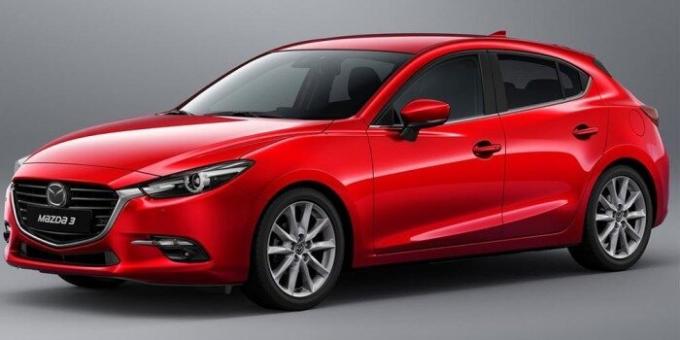 Subcompact Mazda 3 erinomainen valinta miehelle.