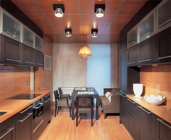 Pienen keittiön DIY-suunnittelu 5 5 metriä (36 kuvaa): ohjeet, valokuva- ja video-oppaat, hinta