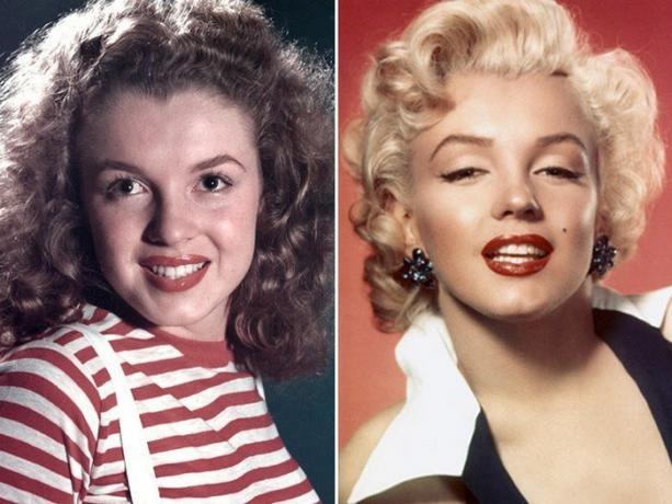 Marilyn Monroe Herrat pitävät vaaleaveriköistä.