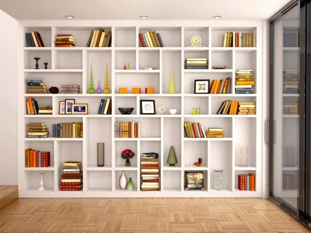 5 epätavallista ideaa kirjojen säilyttämiseen pienessä huoneistossa