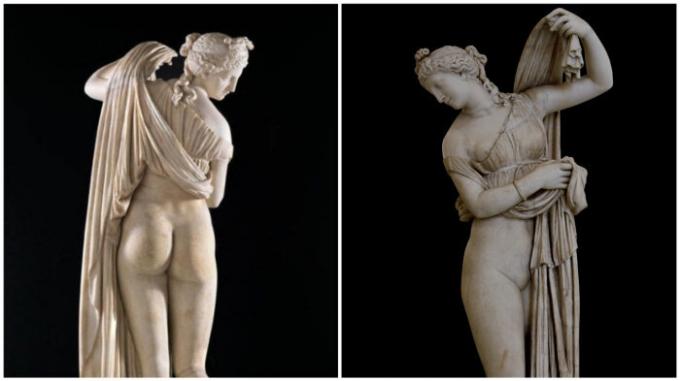 Aphrodite Kallipiga "pakaroiden standardi" antiikin.