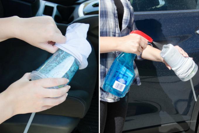 10 vinkkiä, jotka auttavat "siivota höyhenet," hänen autonsa