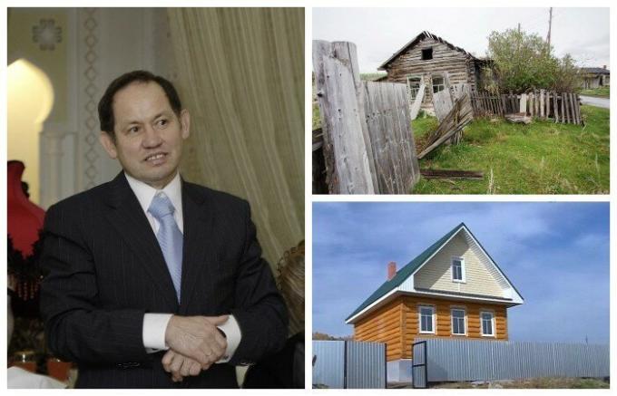 Kamil Khairullin aikoo rakentaa kodin niille, jotka sitoutuvat kehittämään kotikyläänsä Sultanov (Tšeljabinskin alueella).