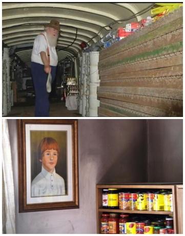 10 vuoden välein, Bruce Ranta, mullistaa ruoka hänen bunkkerissa (Ark Kaksi, Kanada).