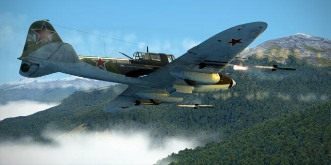 Tärkeimmät aseistus Il-2 olivat pommeja, aseita ja raketteja. | Kuva: forum.il2sturmovik.ru.