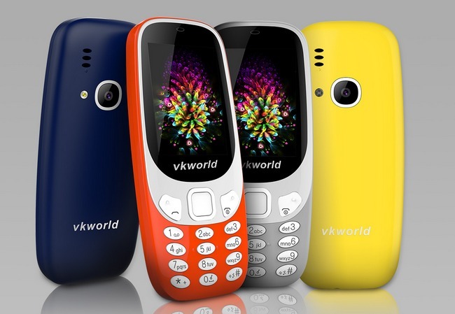 Vkworld Z3310 kopioi legendaarista Nokiaa ja maksaa vain 10 dollaria - Gearbest Blog Russia
